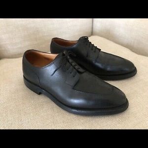 John Lobb Derby Black Leather Oxford Chambord 8.5